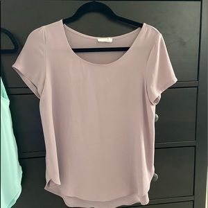Nordstrom lush Mauve purple shirt